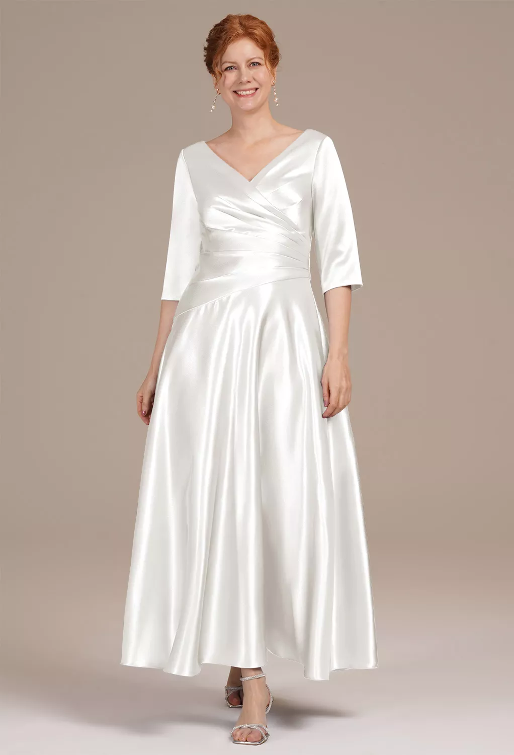 AW Psaltery Ivory  Mother of the Bride Dresses